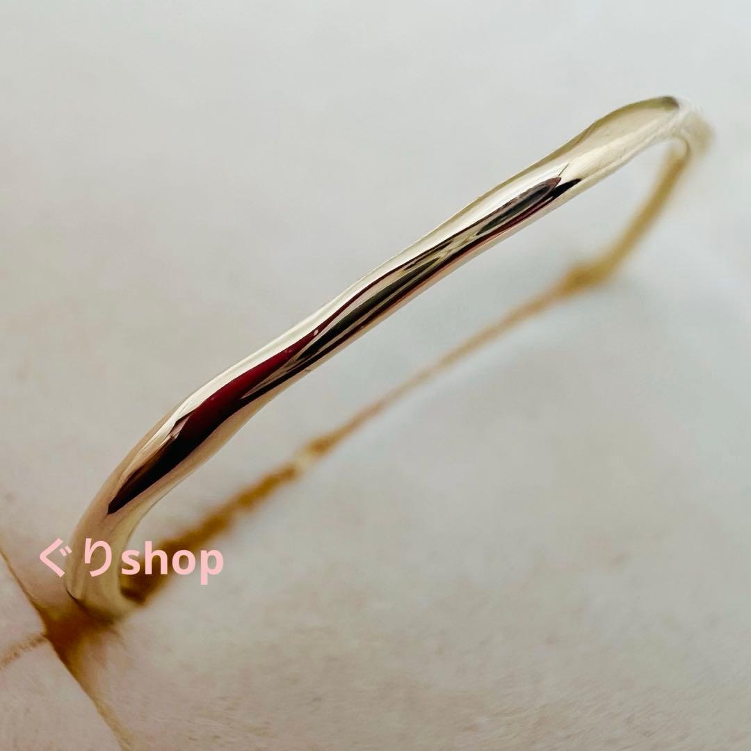 ESTELLE k10 イエローゴールド リング　15号