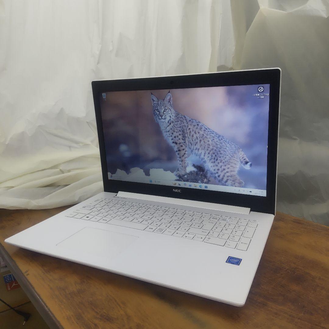 美品です☆Win11☆爆速SSD☆LAVIE NS150/K Webカメラ