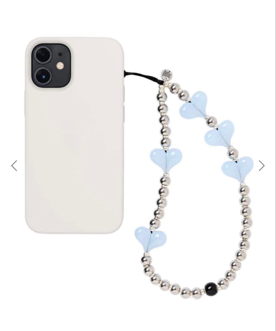 【正規品】String Ting ストリングティング　ストラップ　シルバー　水色