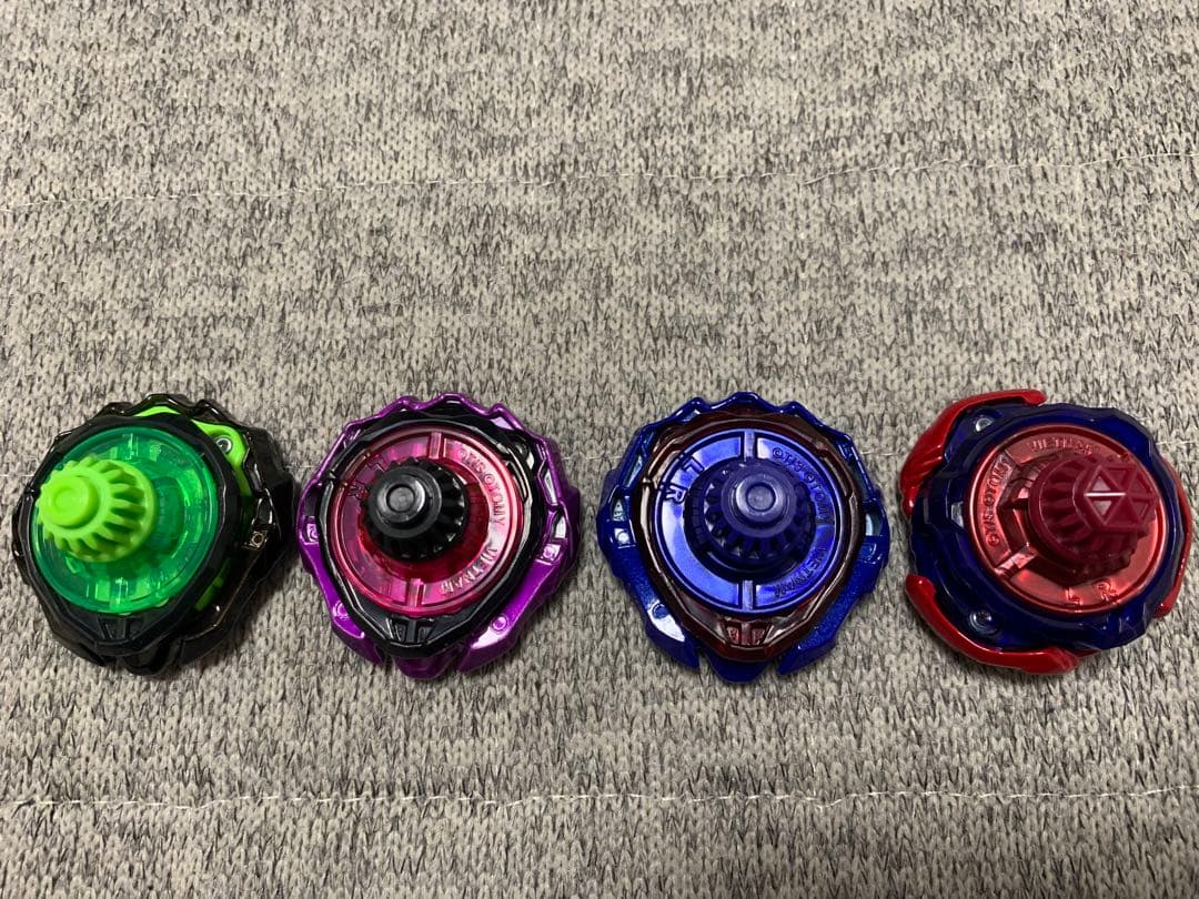 BEYBLADE X カラーチョイスブースター含むレアベイ4点　未使用品