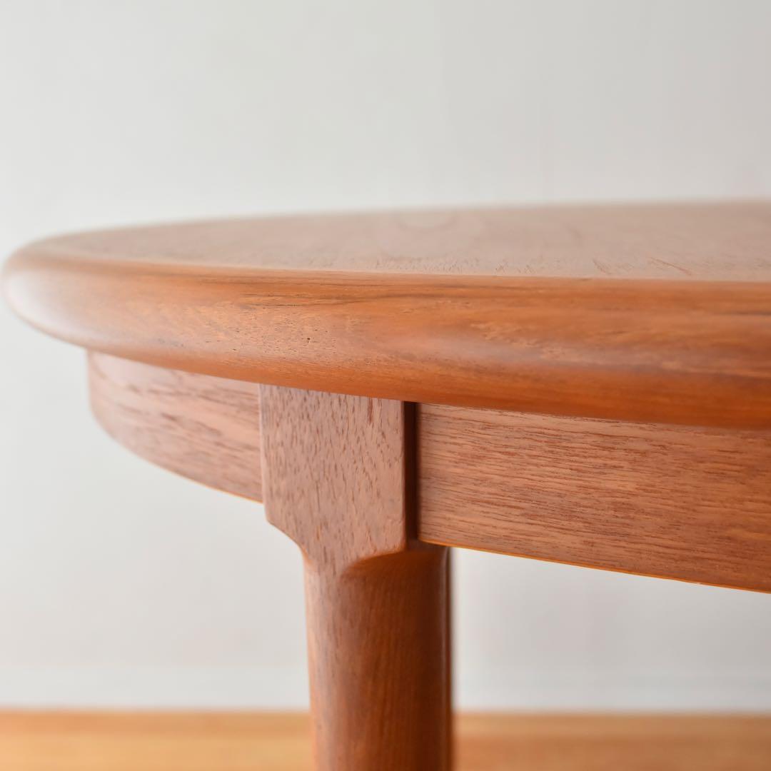 デンマーク Gudme チーク 北欧ヴィンテージ オーバルエクステンション