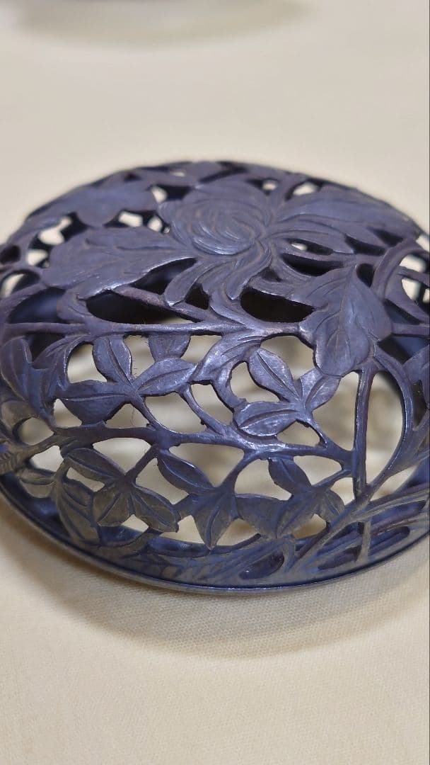 香炉　純銀火屋