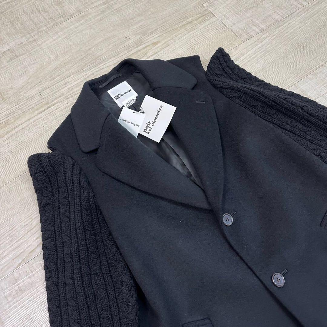 mu 23aw 新品 noir kei ninomiya コート