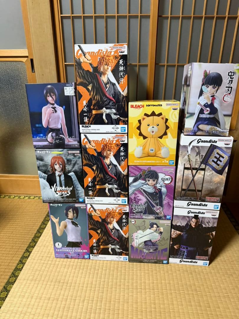 チェンソーマン&ブリーチ&鬼滅&王喜　レアプライズフィギュア12点まとめ売り