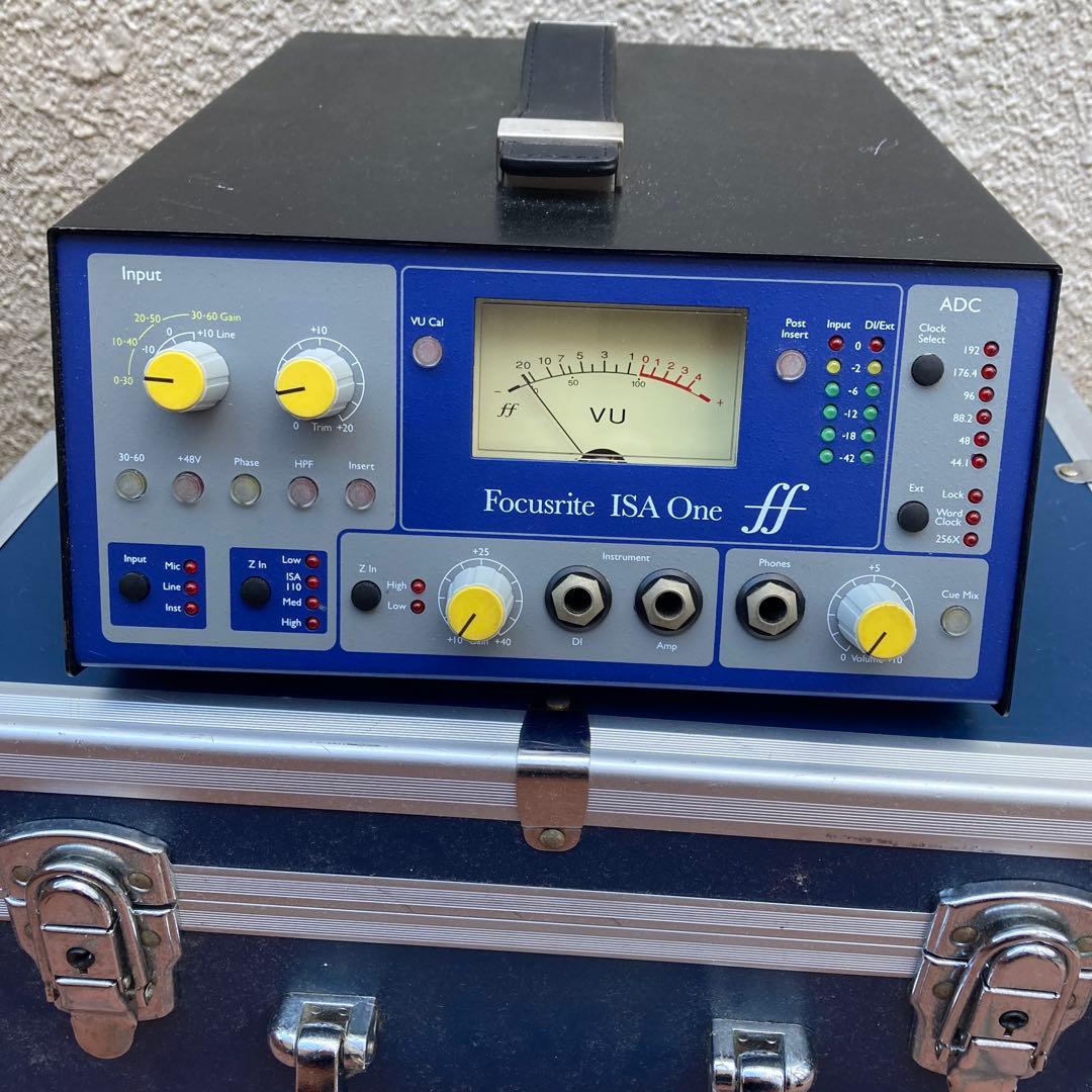 通電OK ハードケース付 Focusrite ISA One マイクプリアンプ