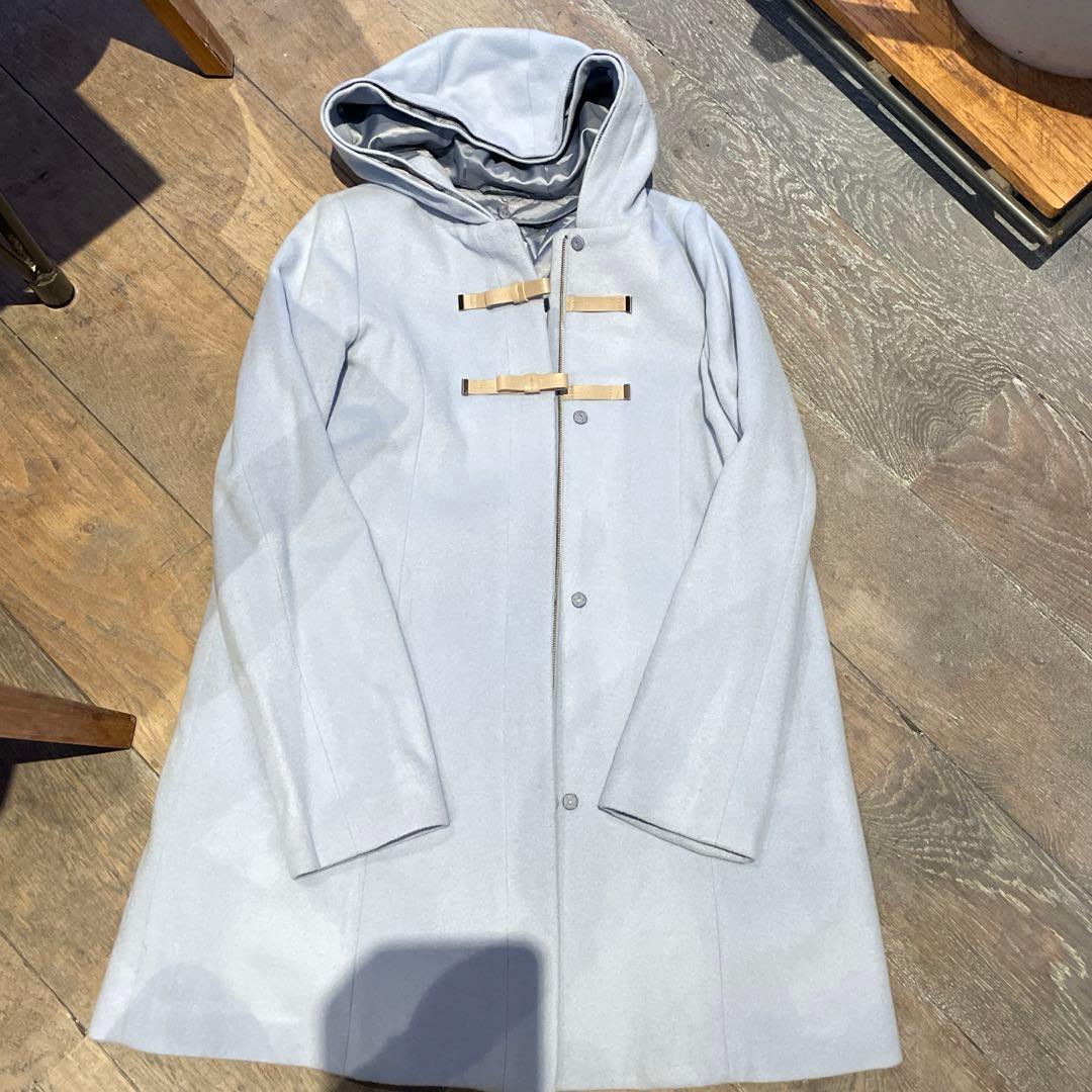 ポンポネット　ウールコート　LL165cm