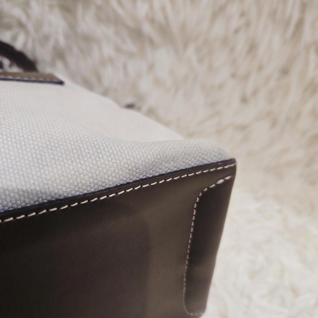 イアクッチ ソルベット S 2way ショルダーバッグ キャンバス 黒 クリーム