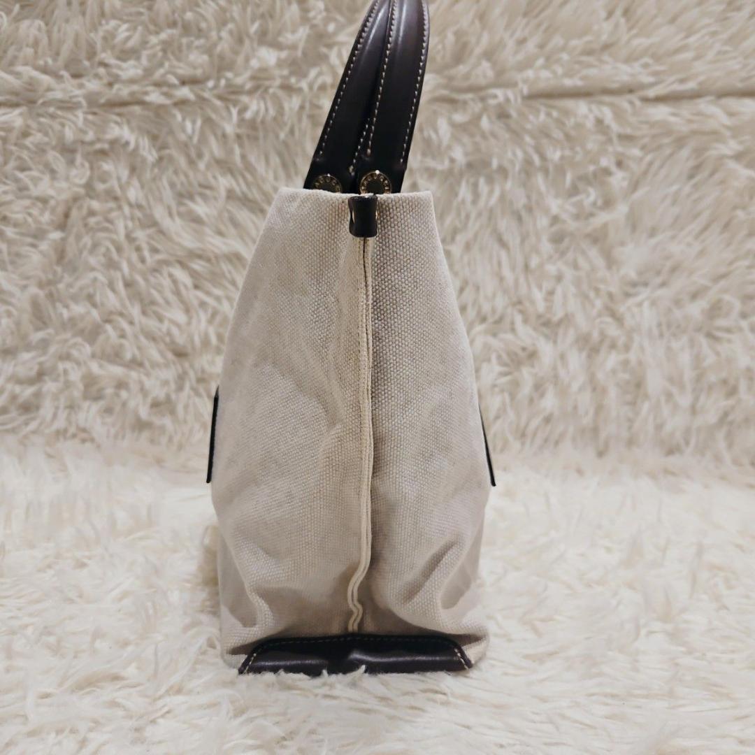 イアクッチ ソルベット S 2way ショルダーバッグ キャンバス 黒 クリーム