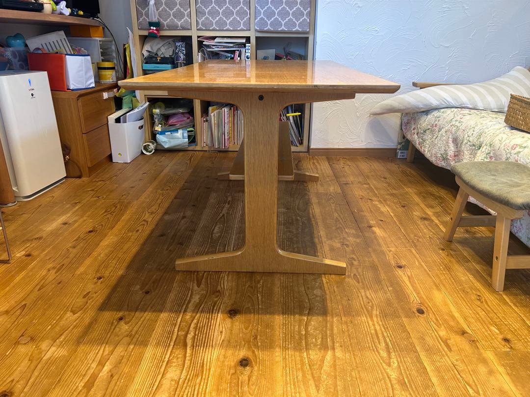 木製ダイニングテーブル 中型　無印良品