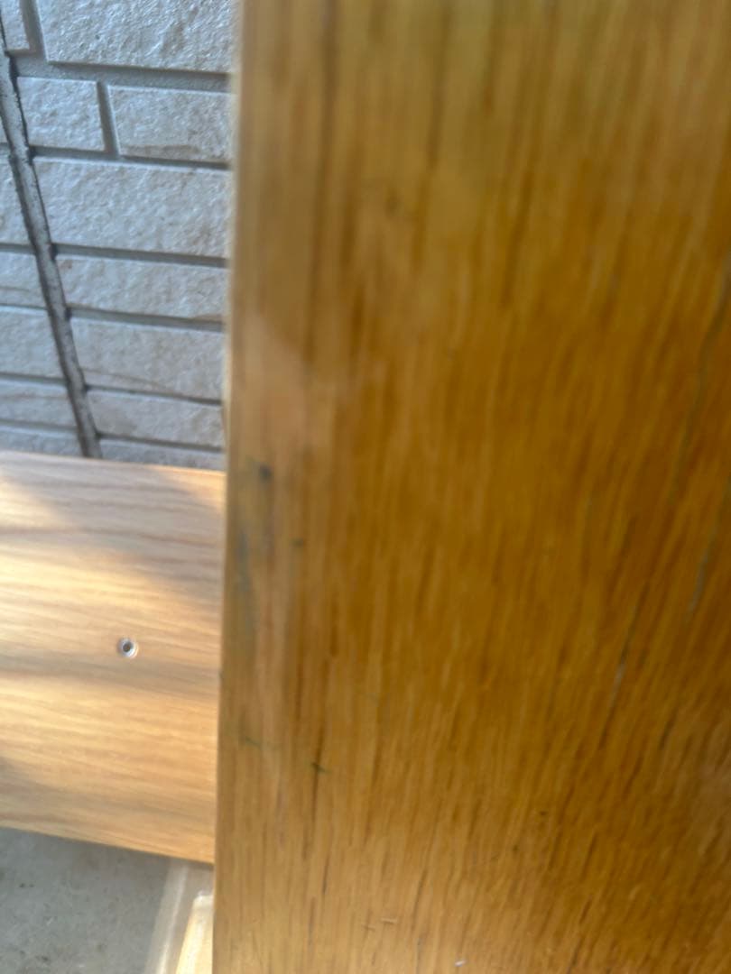 木製ダイニングテーブル 中型　無印良品