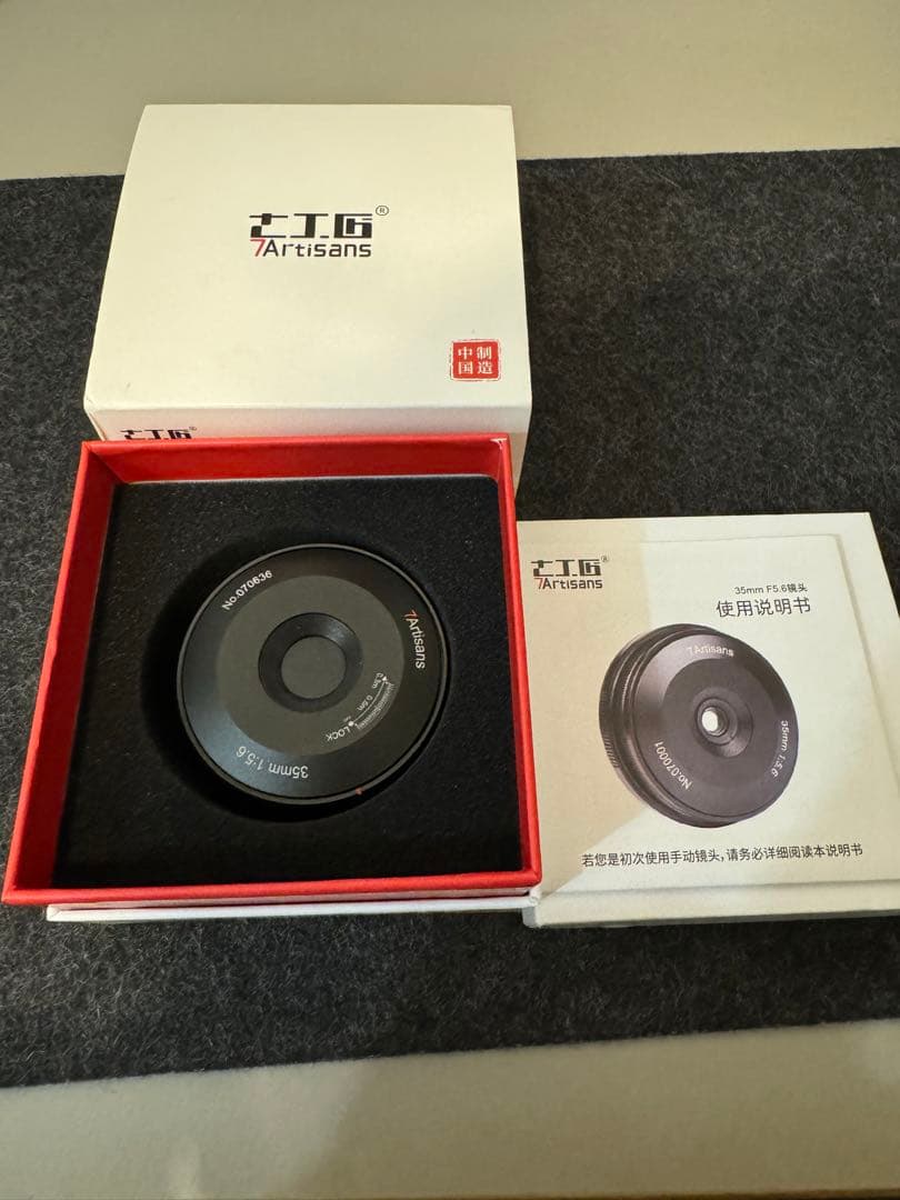 7artisans 35mm F5.6 単焦点レンズ ソニーEマウント