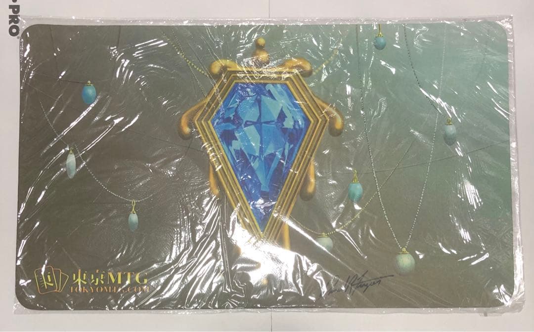 mox sapphire プレイマット mtg モックス サファイア 東京mtg