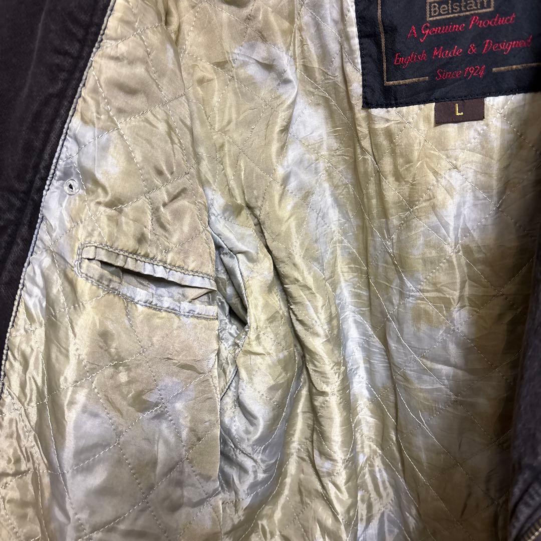 ベルスタッフ　belstff ジャケット　ライダース　コットン　イタリア製