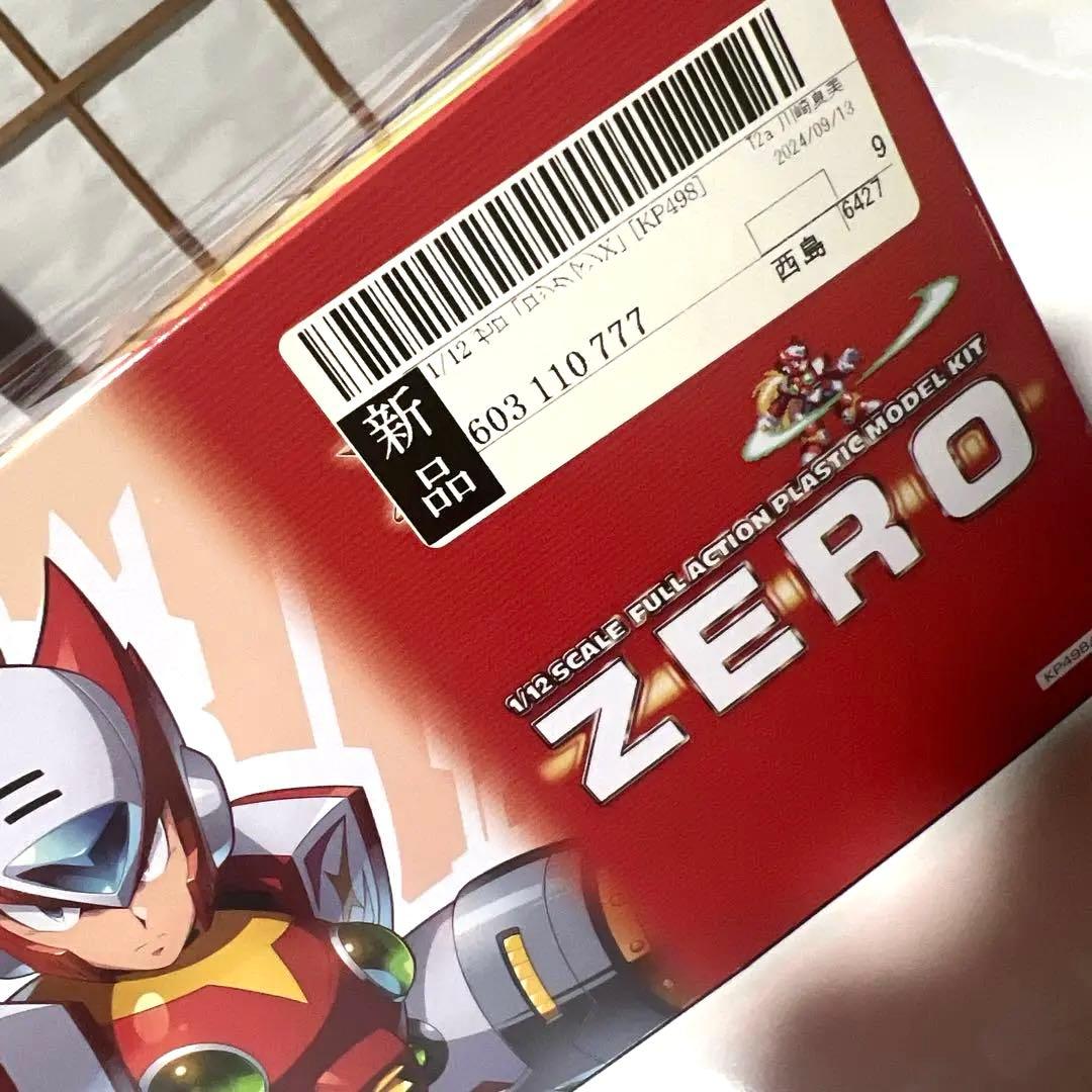 【未開封】コトブキヤ ロックマンX ゼロ プラモデル 壽屋 フィギュア