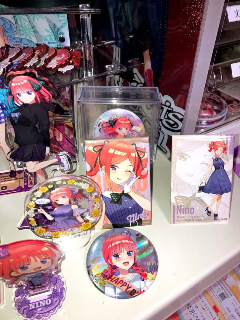 五等分の花嫁　中野二乃　グッズ　引退まとめ売り