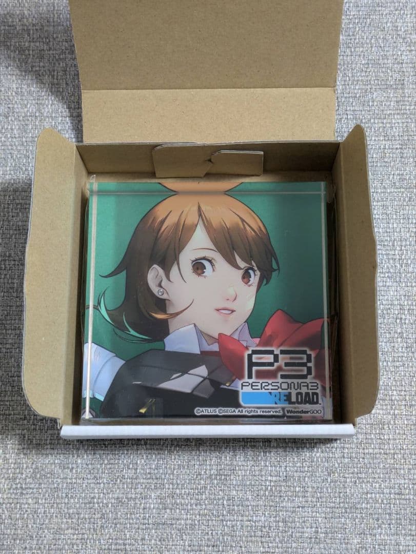 ペルソナ3 リロード アクリルブロックWonderGOO 特典 岳羽ゆかり