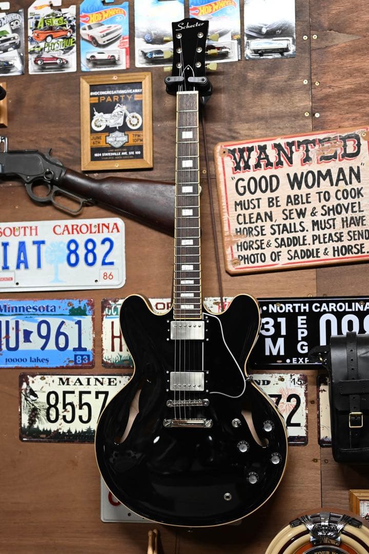 SCHECTER L-ES-STD-60/R セミアコ