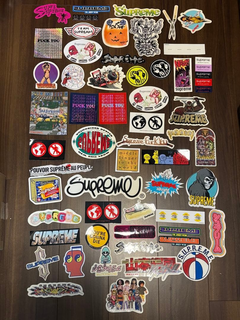 Supreme アーカイブ シュプリーム ステッカーセット 100枚