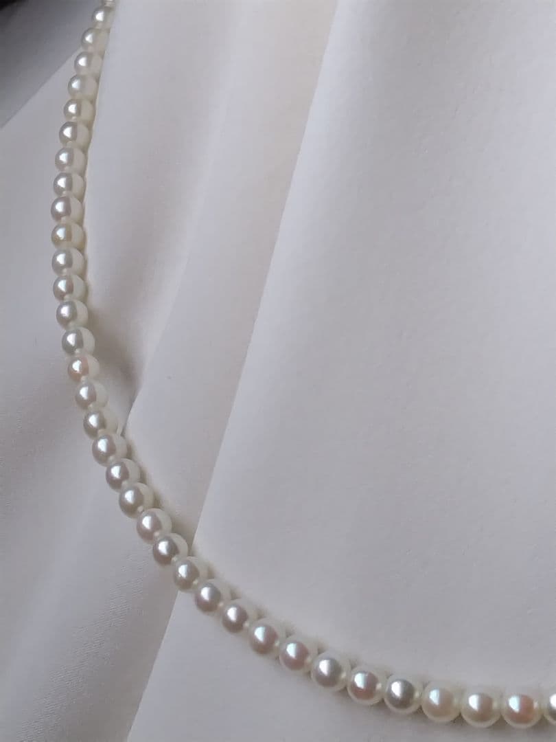 K18 アコヤ真珠ベビーパール ネックレス