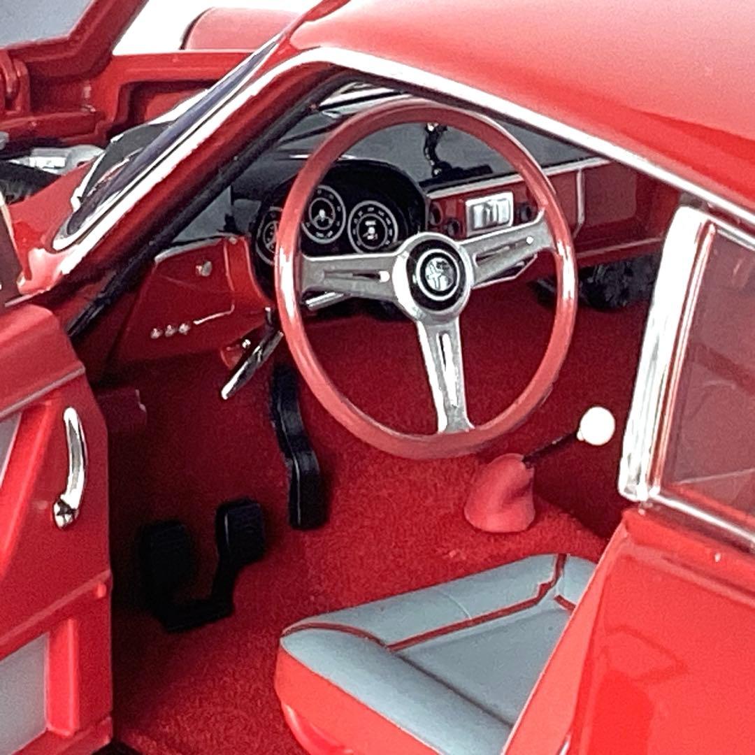 京商1/18 アルファ ロメオ ジュリエッタ スプリント ヴェローチェ レッド