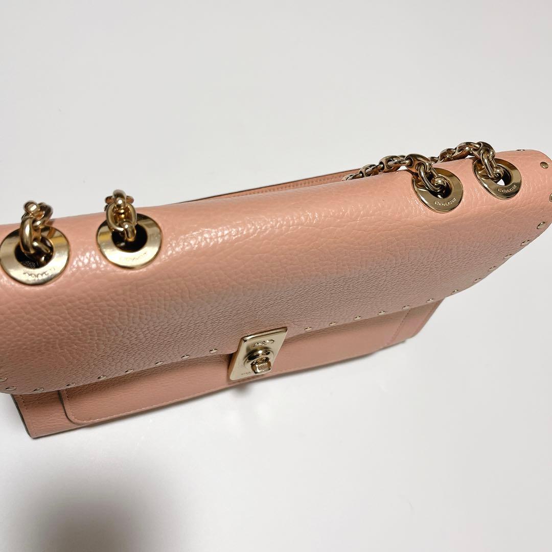 【希少カラー】COACH コーチ レーン ショルダー バッグ ウィズ リベット