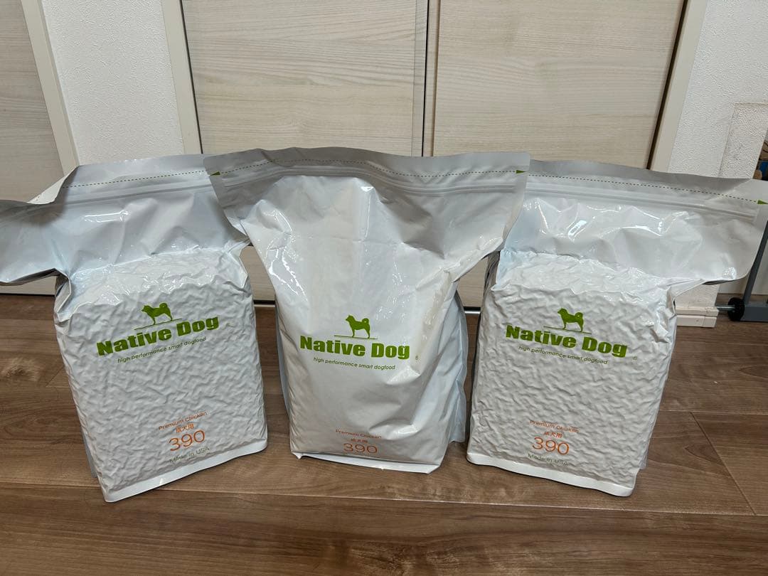 Native Dog プレミアムチキン 成犬用 9kg (3kg×3）