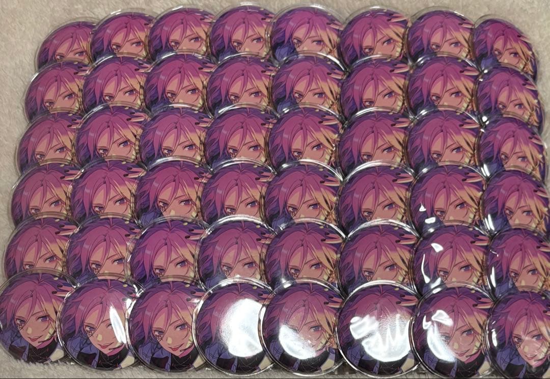 あんスタ 桜河こはく イベコレ缶バッジ 48点セット