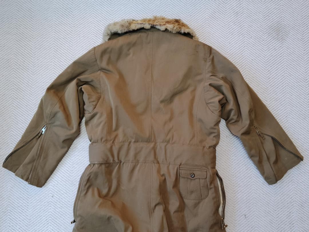 【当時物】旧日本軍 陸軍航空隊 パイロット つなぎ 四號 昭和16年製 大支検定