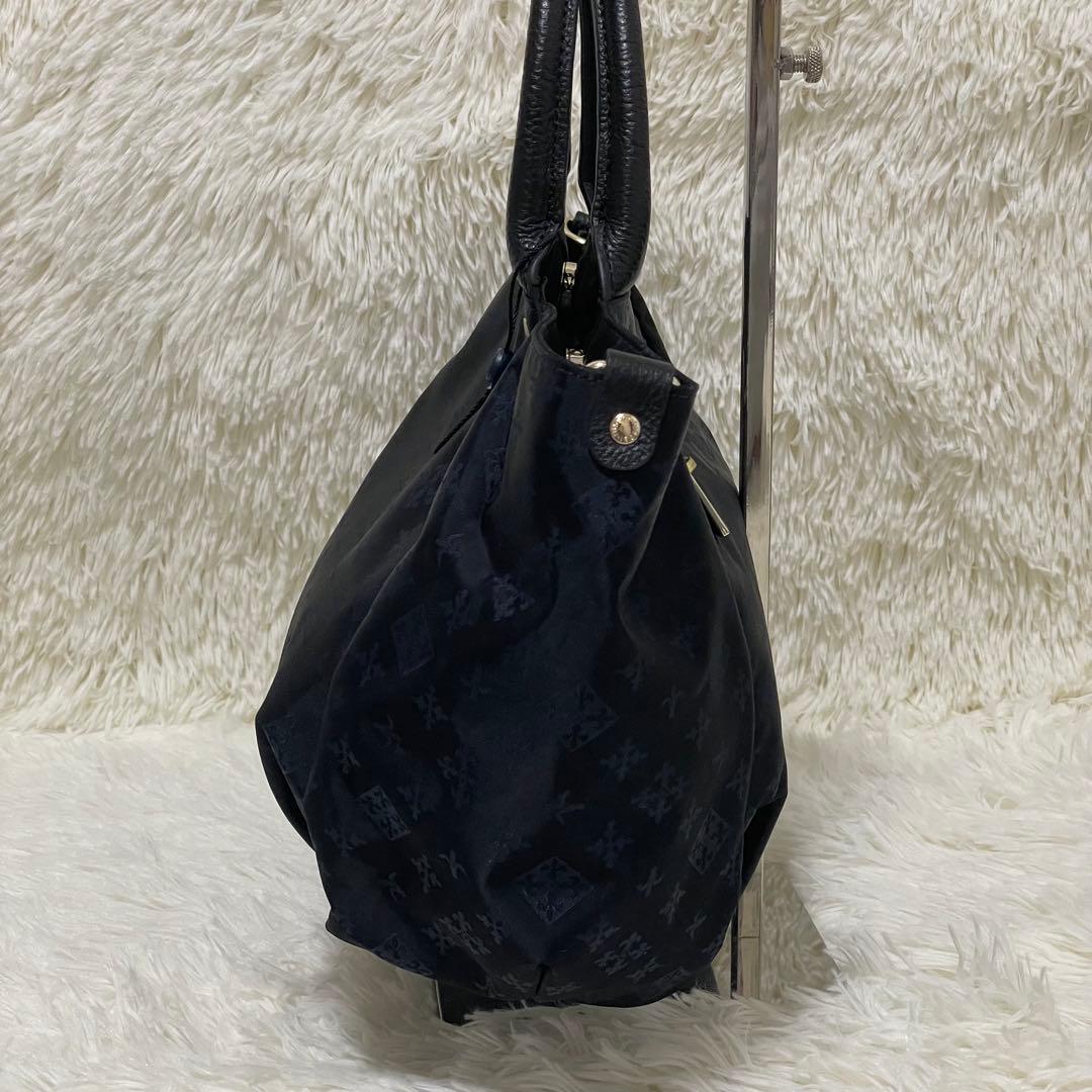 ロココ 様russet ラシット 2way ショルダー トートバッグ ネイビー