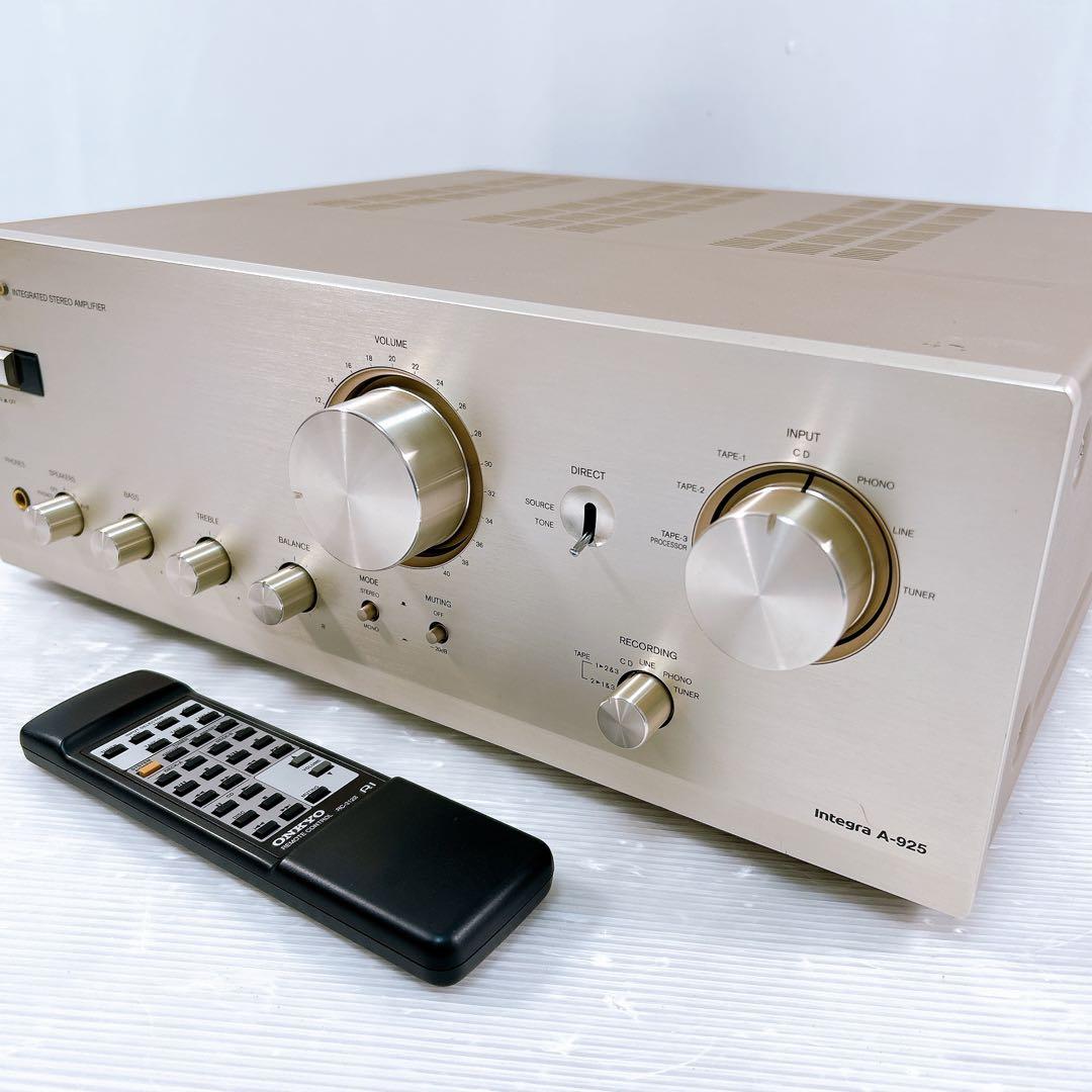 【美品】ONKYO オンキョー Integra A-925 プリメインアンプ