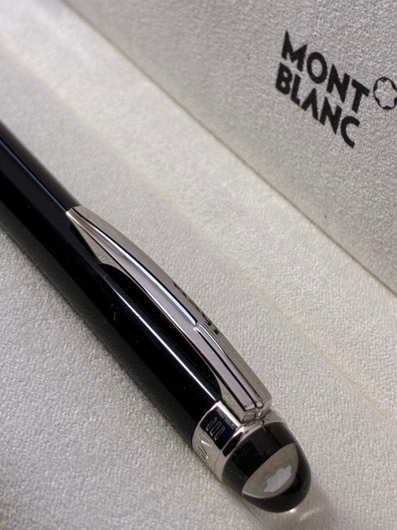 H*3様 ◾️プラチナ美品◾️モンブランスターウォーカーボールペン◾️ミッドナイ