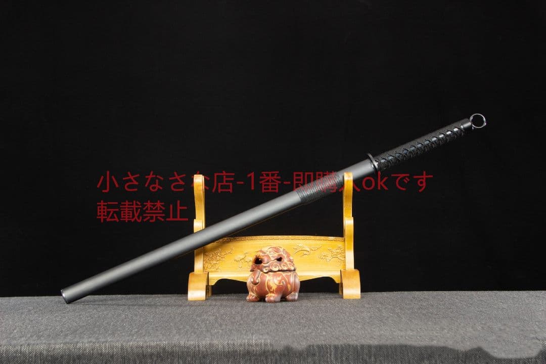 ブルーフレームリングトップナイフ 武具 刀装具 日本刀 唐剣 模擬刀 居合刀