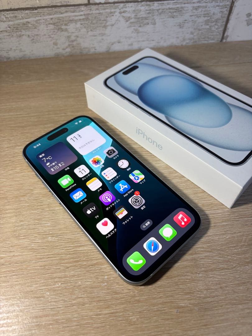 iPhone15 128GB SIMロックなし