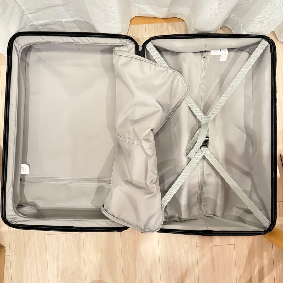 無印良品 ハードキャリーケース スーツケース 廃版 88L ダークグレー