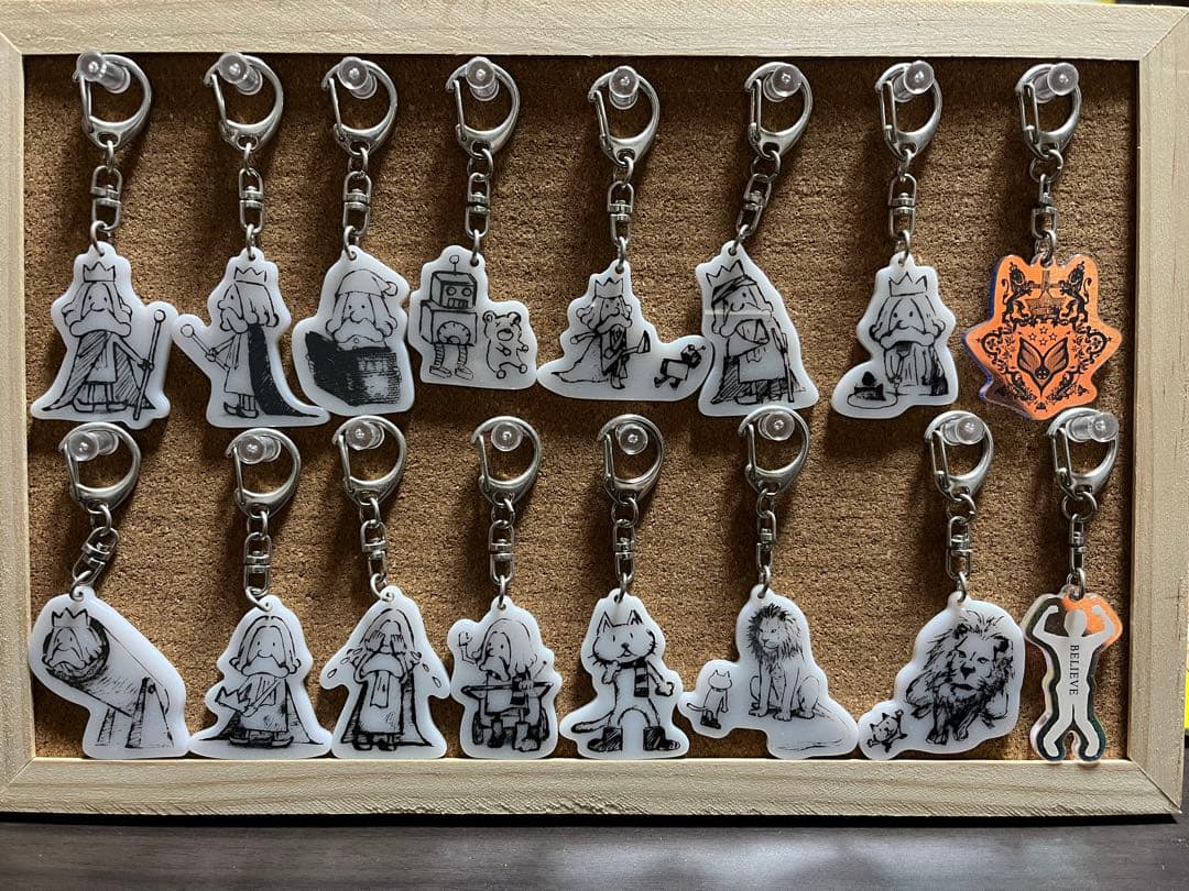 BUMP OF CHICKEN アクリルキーホルダー コンプセット