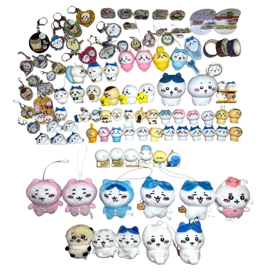 希少 美品 大量 ちいかわ ぬいぐるみ マスコット フィギュア アクリル まとめ