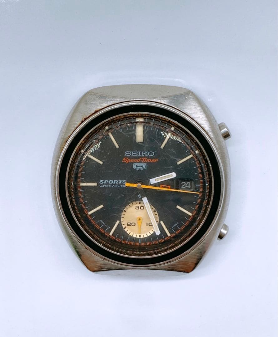 b*1様 年代物 SEIKO 5 SPORTS Speed Timer 腕時計