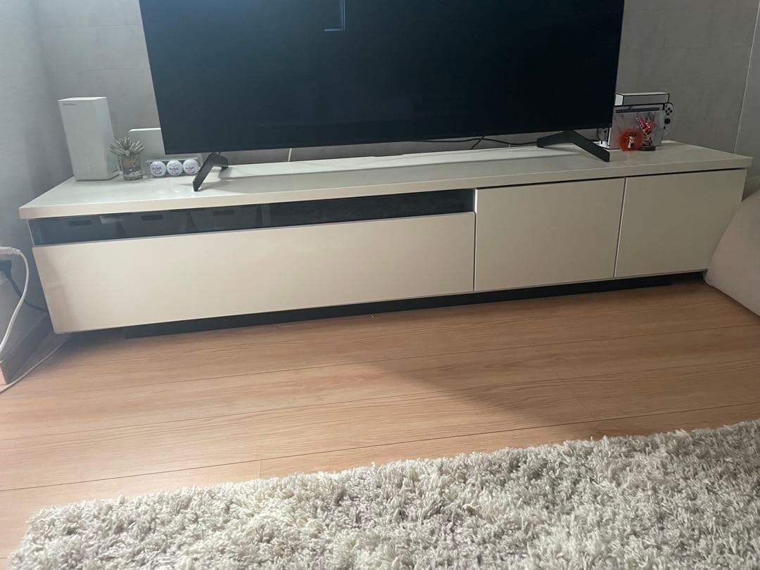 LOYYA テレビ台(幅180)引き出し付き