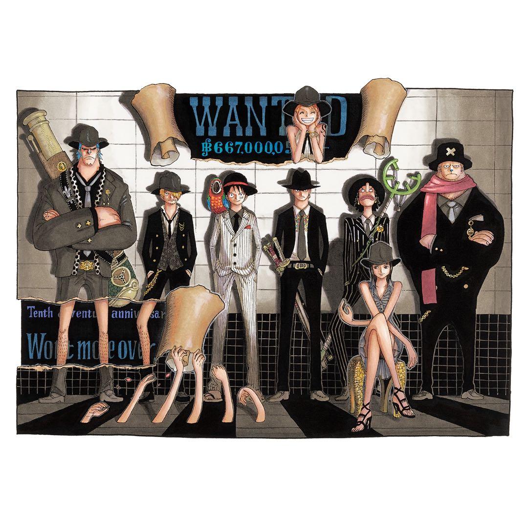 世界20部限定　ワンピース NFT 集英社マンガアート　複製原画　2枚セット