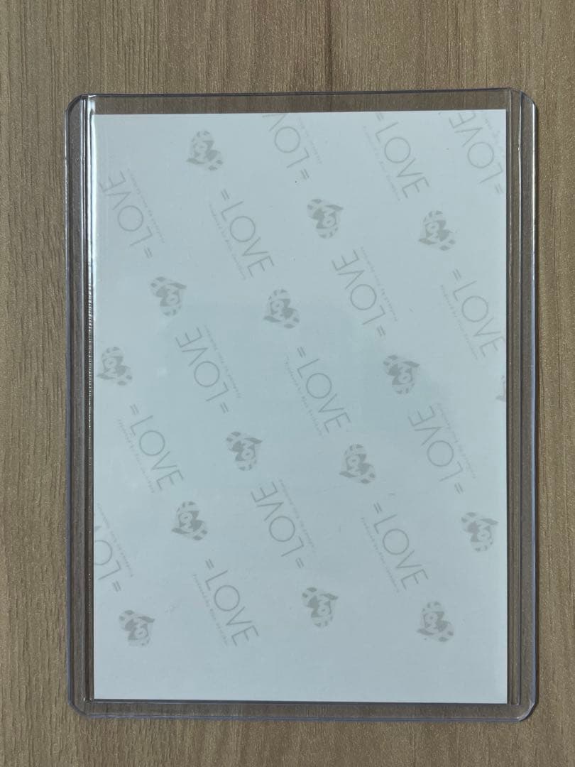 ま*な様 佐々木舞香　ラブソングに襲われる　MV生写真ヨリ　直筆　イコラブ