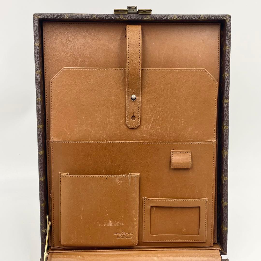 【希少・縦型モデル】ルイヴィトン モノグラム ダイヤルロック アタッシュケース