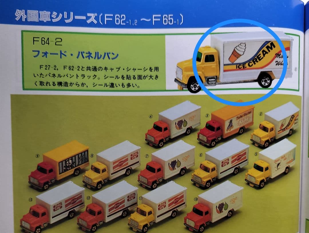 《青箱トミカF64-2-1》フォードパネルバン【初期ロット】未使用美品