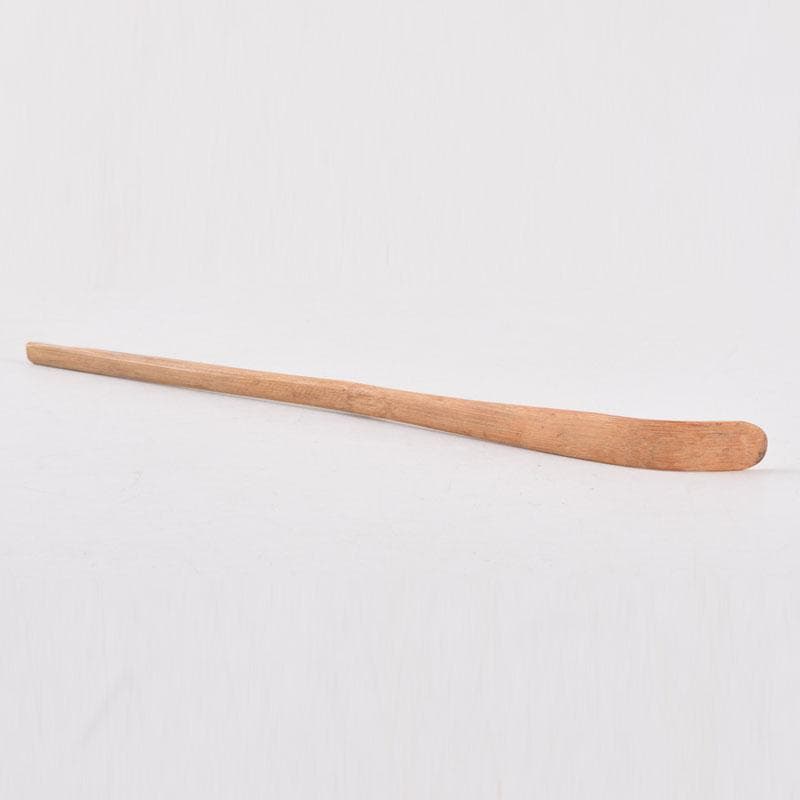 茶道具　茶杓　銘「岩清水」　書付　共筒共箱　V　8489