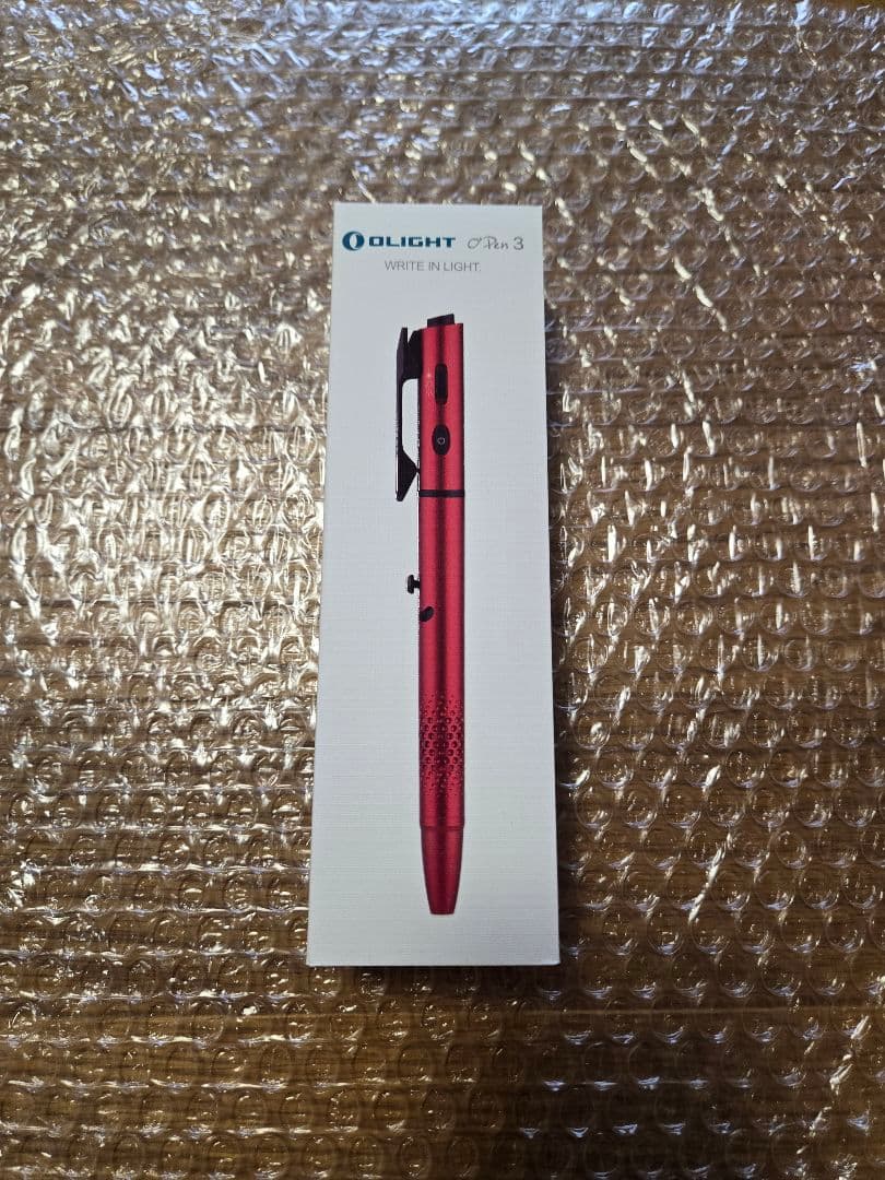 OLIGHT オーライト O'Pen3 ワインレッド ボールペン ペンライト