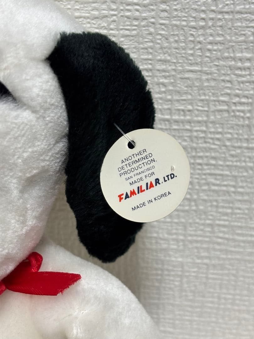 希少✨ファミリア スヌーピー ぬいぐるみ ヴィンテージ タグ付き