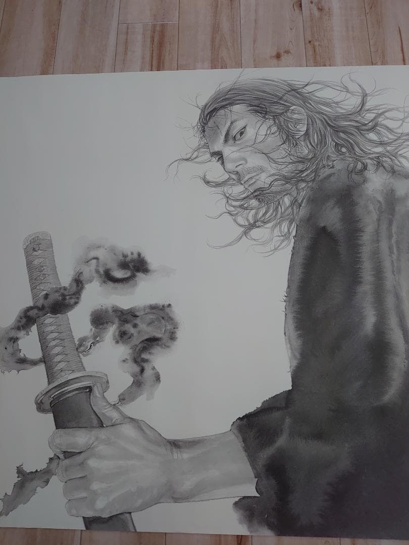 バガボンド Vagabond 最後のマンガ展 B1 ポスター 美品 井上雄彦