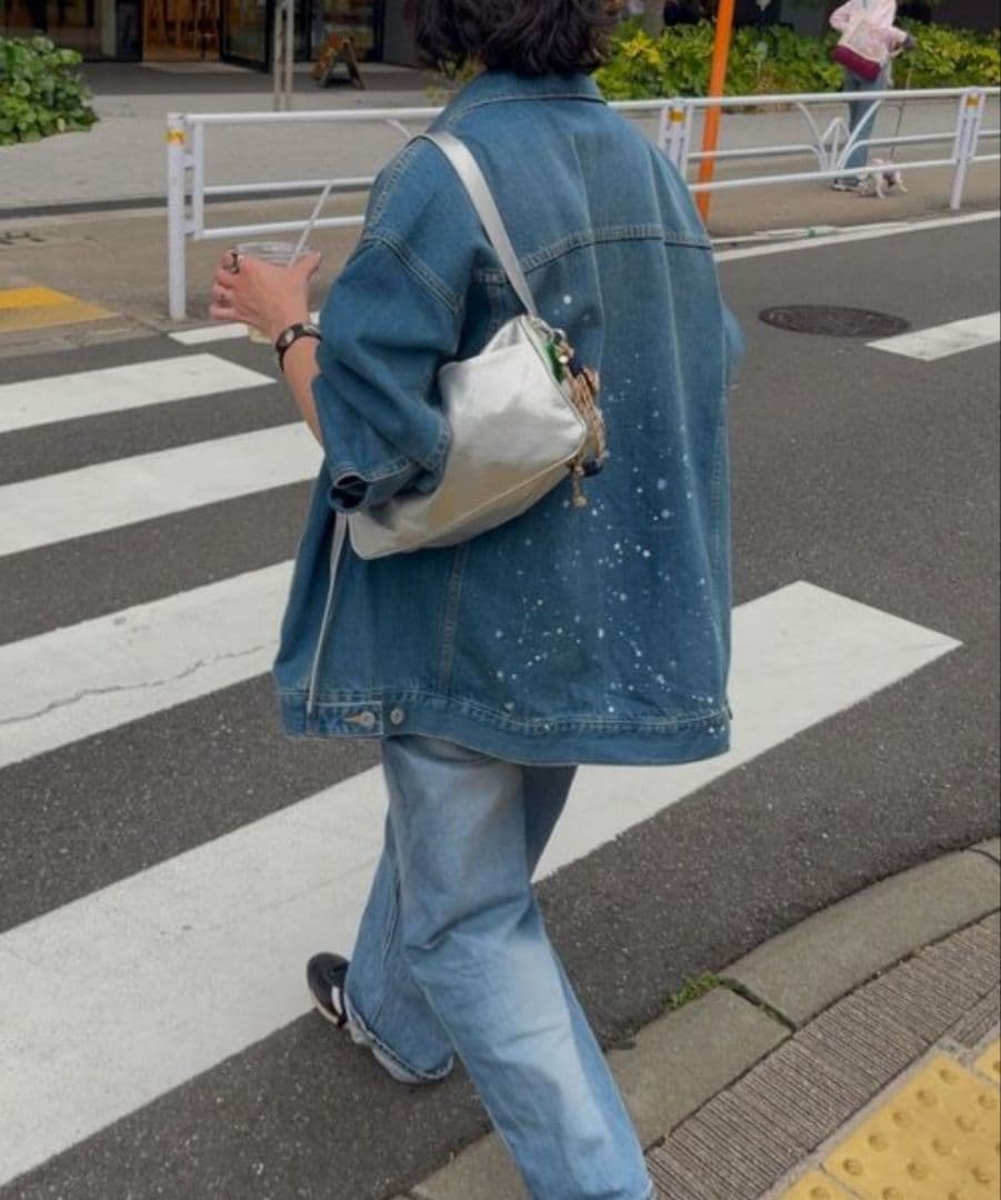 美品✨ear PAPILLONNER　ミニスワローマチショルダーバッグ　シルバー