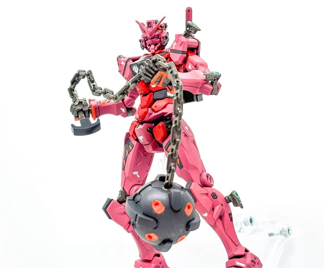 HG 赤いガンダム　(0079) 塗装完成品　ジークアクス　GQuuuuuuX