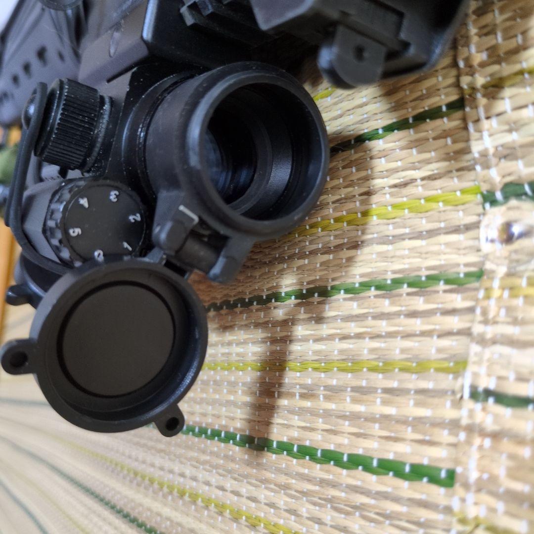 ９９式エアガン ブラック 光学サイト付き