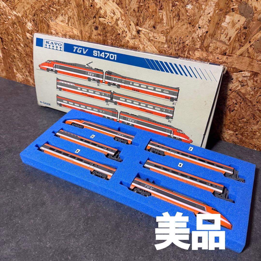 KATO TGV S14701 Nゲージ 6両セット フランス国鉄 鉄道模型